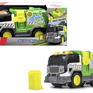 DICKIE CAMION DE RECICLARE CU LUMINI SI SUNETE 30CM