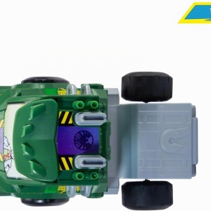 DICKIE TOYS MARVEL RAZBUNATORII MASINA RC CU TELECOMANDA 2.4GHz HULK SMASH CU SUNETE SCARA 1 LA 24 - Img 5