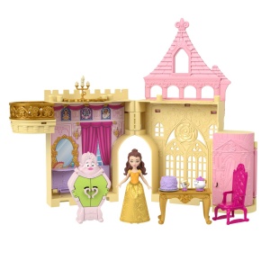 DISNEY PRINCESS CASTELUL LUI BELLE CU FIGURINE SI ACCESORII