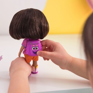 DORA SET CEI MAI BUNI PRIETENI PAPUSA DORA SI BOOTS CU ACCESORII - Img 4