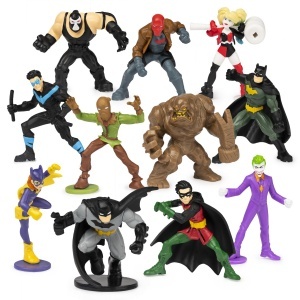 Figurină Batman, Spin Master, multicolor, 2 inci, set colecție  - Img 4