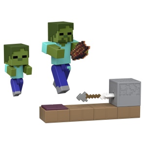 Figurina Minecraft Redstone Charged - Capcana cu sageti pentru zombi  - Img 2