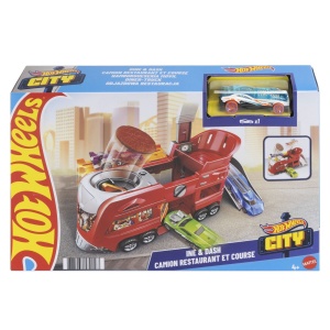 HOT WHEELS CITY SET DE JOACA CAMION RESTAURANT - Img 2