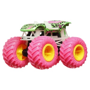 HOT WHEELS MONSTER TRUCK GLOW IN THE DARK MASINUTA TWIN MILL SCARA 1:64 - Img 2