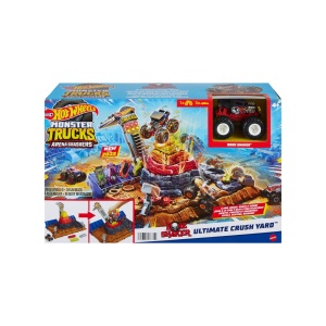 HOT WHEELS MONSTER TRUCKS ARENA SMASHERS BONE SHAKER ARENA ULTIMATE CRUSH - Img 1