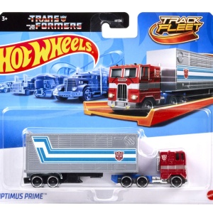 HOT WHEELS TRACK FLEET CAMION FLOTA TRANSFORMERS OPTIMUS PRIME SCARA 1 LA 64