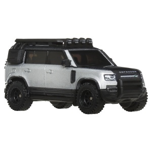 HOT WHEELS TRANSPORTATOR LAND ROVER DEFENDER 110 2023 CU MASINUTA JAGUAR MK1 SCARA 1 LA 64 - Img 8