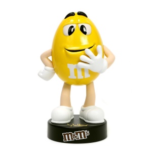 JADA FIGURINA METALICA M&M GALBENA 10CM - Img 2