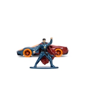 JADA MARVEL MASINUTA METALICA FORD GT SCARA 1:32 SI FIGURINA METALICA DOCTOR STRANGE - Img 3