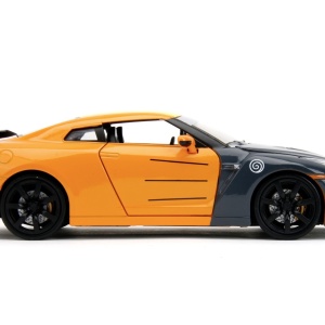 JADA MASINUTA METALICA NARUTO 2009 NISSAN GT R 1:24 - Img 2