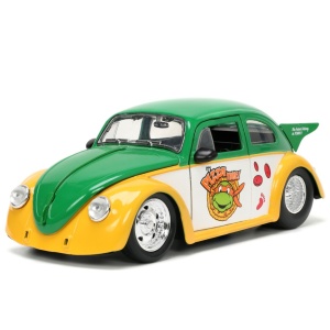 JADA MASINUTA METALICA TESTOASELE NINJA 1959 VOLKSWAGEN DRAG BEETLE 1:24 - Img 4