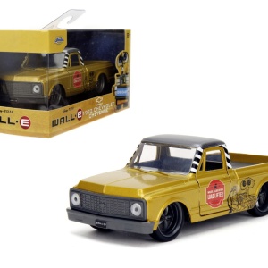JADA MASINUTA METALICA WALL E CHEVROLET CHEYENNE 1972 SCARA 1 LA 32 - Img 2