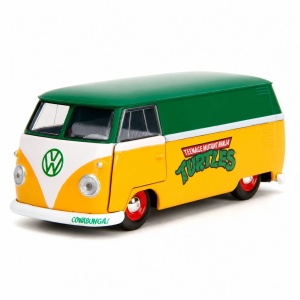 JADA TESTOASELE NINJA AUTOBUZ METALIC VOLKSWAGEN 1961 SCARA 1 LA 32 - Img 2