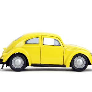 JADA TRANSFORMERS MASINUTA METALICA BUMBLEBEE VOLKSWAGEN BEETLE SCARA 1:32 - Img 7