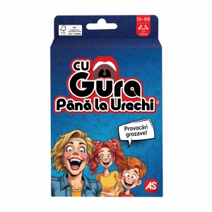 JOC CU GURA PANA LA URECHI IN LIMBA ROMANA