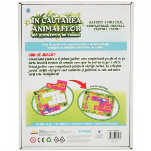 Joc distractiv de puzzle, Smile Games, In Cautarea Animalelor - Img 6