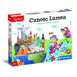 Joc educativ AS AGERINO CUNOSC LUMEA, set complet, multicolor, 37x28.1x5cm - Img 7