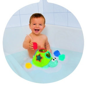 JUCARIE BEBE BROSCUTA PLUTITOARE CU FORME SI CUBURI - Img 3