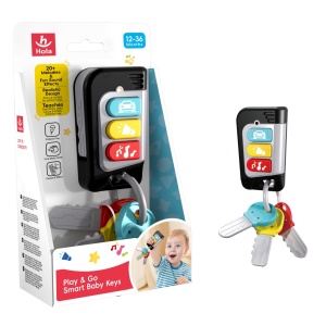Jucarie interactiva si educativa pentru Bebelusi, Chei Auto cu Design Realist
