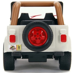 JURASSIC WORLD MASINUTA METALICA JEEP WRANGLER SCARA 1 LA 32 - Img 4