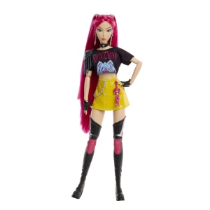 K POP VANATORI DE DEMONI HUNTR/X PAPUSA MIRA 30CM - Img 8