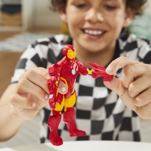 MARVEL AVENGERS MIX MASHERS FIGURINA IRON MAN 12CM - Img 5