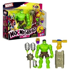 MARVEL AVENGERS MIX MASHERS SET FIGURINA HULK 12CM SI ACCESORII - Img 9