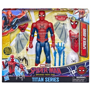 MARVEL SPIDER MAN SET DE JOACA ECHIPAMENTUL SUPREM AL LUI SPIDER MAN CU FIGURINA SI ACCESORII