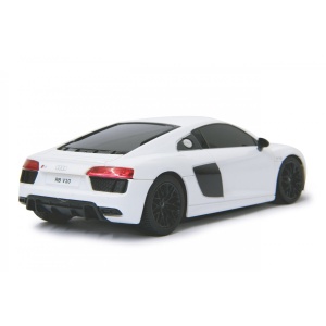MASINA CU TELECOMANDA AUDI R8 ALB CU SCARA 1 LA 24 - Img 6