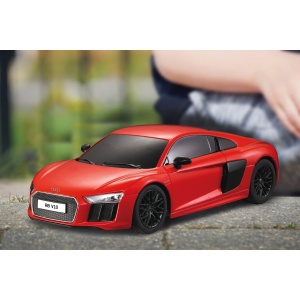 MASINA CU TELECOMANDA AUDI R8 ROSU CU SCARA 1 LA 24 - Img 8
