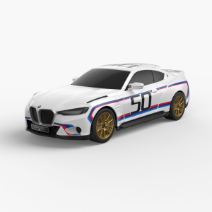 MASINA CU TELECOMANDA BMW 3.0 CSL SCARA 1 LA 24 - Img 6