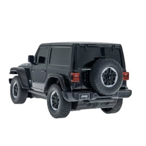 Masina cu telecomanda Jeep Wrangler JL, negru, scara 1:24, 20.4x9.2x7.4cm - Img 7