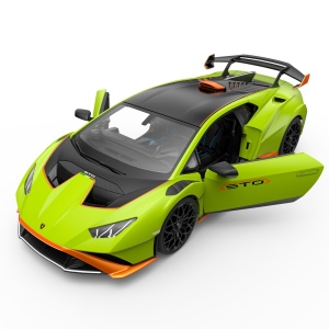 Masina cu telecomanda Lamborghini Huracan STO Verde, scara 1:14, 43x25.5x17.5cm  - Img 3