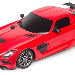 MASINA CU TELECOMANDA MERCEDES-BENZ SLS AMG ROSU CU SCARA 1 LA 18 - Img 7