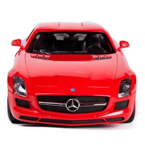 MASINA CU TELECOMANDA MERCEDES-BENZ SLS ROSU SCARA 1 LA 14 - Img 4