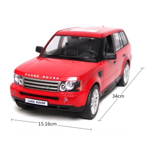 MASINA CU TELECOMANDA RANGE ROVER SPORT ROSU CU SCARA 1 LA 14 - Img 4