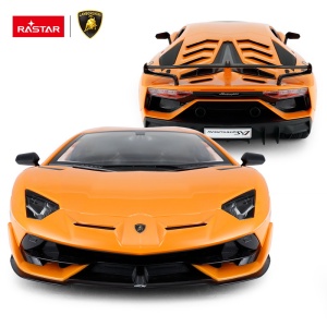 Mașină cu telecomandă Rastar Aventador SVJ, portocalie, 1:14, 34.4x16.3x12.9cm - Img 8