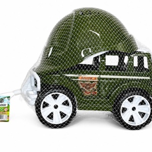 MASINA JEEP OFF ROADER CU CASCA MILITAR 32CM