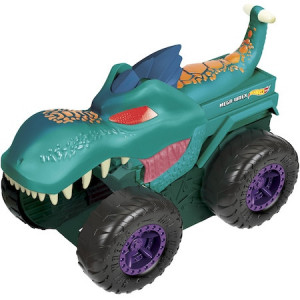 Masinuta Hot Wheels Monster Trucks - Transportator Mega Wrex - Img 2