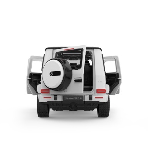 Mașinuță metalică Rastar Mercedes Benz AMG G63 alb, 1:32, 19x9.5x8.5cm - Img 6