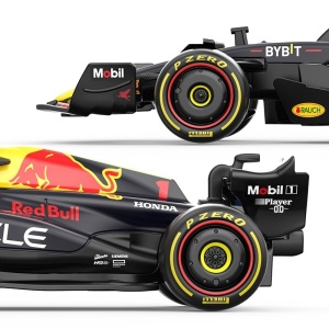 Masinuta metalica Rastar Red Bull F1 RB19, multicolor, 19x9.5x8.5cm - Img 5