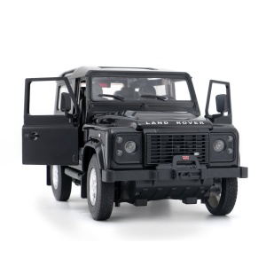 Masinuta Rastar RC - Land Rover Defender, negru, 1:14 - Img 6