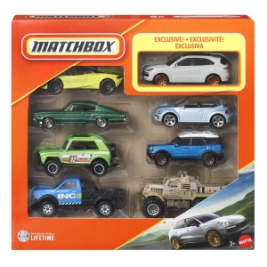 MATCHBOX SET 8 MASINUTE METALICE EXCLUSIV PORSCHE CAYENNE SCARA 1 LA 64