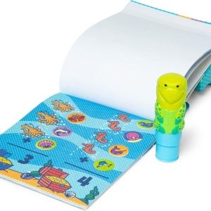 MELISSA AND DOUG STICKER WOW SET DE JOACA AUTOCOLANTE SI STAMPILA BROASCA TESTOASA - Img 3