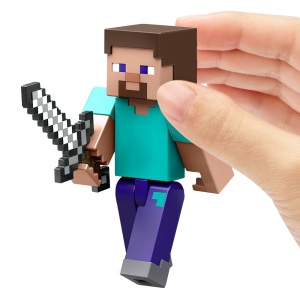 MINECRAFT CRAFT A BLOCK FIGURINA STEVE 8CM - Img 8