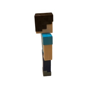MINECRAFT CRAFT A BLOCK FIGURINA STEVE 8CM - Img 5