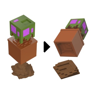 MINECRAFT MINI MODE SET EXPLORARE MINIERA AXOLOTL - Img 4