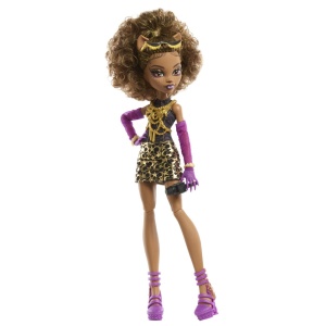 MONSTER HIGH PAPUSA CLAWDEEN WOLF CU DULAP REVELATOR SI ACCESORII - Img 5