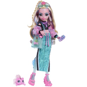 MONSTER HIGH PAPUSA LAGOONA BLUE CU ACCESORII - Img 3