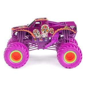 MONSTER JAM MASINUTA METALICA CALAVERA SCARA 1:24 - Img 5